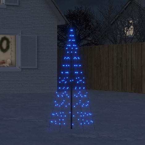 LED-Weihnachtsbaum 200 LEDs Blau 180 cm