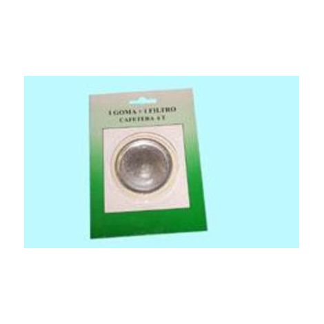 Gummi &amp Filter Kaffeemaschine Universal 6 Tassen 66mm Durchmesser