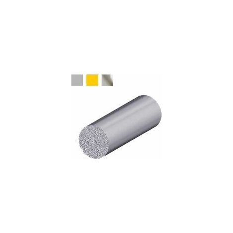PROFILO PER RIVESTIMENTI TUBO TONDO PIENO Ø 12 mm - Barra 2 mt