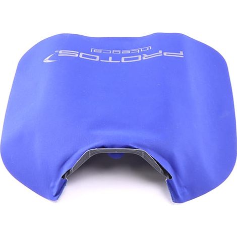 Protection de la nuque PROTOS® Integral casque forestier/casque de protection bleu