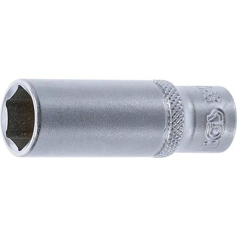 Douille pour Clé Six Pans Longue 6,3 mm (1/4) - 12 mm - Précision et Durabilité, Acier, Zones Difficiles - D-Work (1/5)