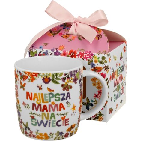 Porzellantasse 400 ml – das perfekte Geschenk für Mama zum Muttertag (1/5)