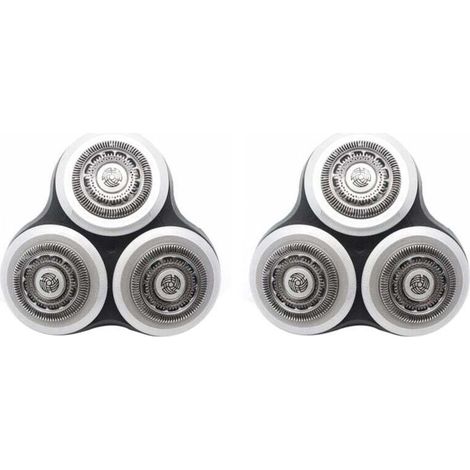 Dos hojas de afeitar Modelos compatibles RQ10 RQ12 Serie S9000 S9721 S9311 (1/4)