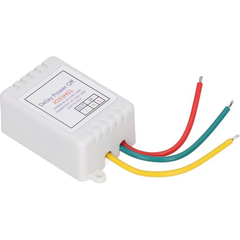 Relais temporisateur réglable avec temporisation, entrée 110-220 V, 1 canal de sortie pour commande, avec boîtier.