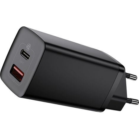 Caricabatterie rapido USB GaN2 Pro USB-C QC PD 65W Nero (1/5)