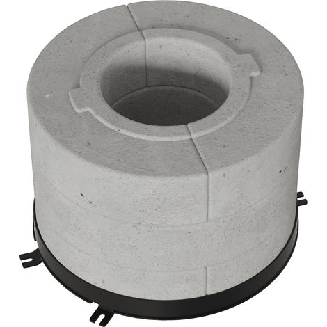 Satz Betonsammelscheiben 6 Stk. 3 Schichten für Kaminöfen BJORN/W (1/3)