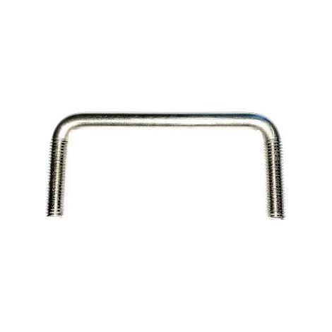 Square Bolt (C Bolt) M8 x 32 mm Thread, 81 x 36 mm Internal Dimensions - T316 Stainless Steel (A4) (1/2)