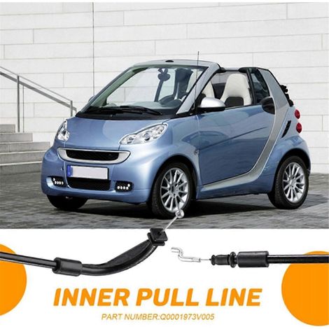 3 Stück Türkabel für Smart (450) Fortwo vorne innen Q0001973V005-- (1/5)