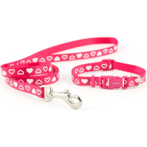 Ancol Small Bite Heart Collar and Lead Set Rasp - 32361 (1/5)