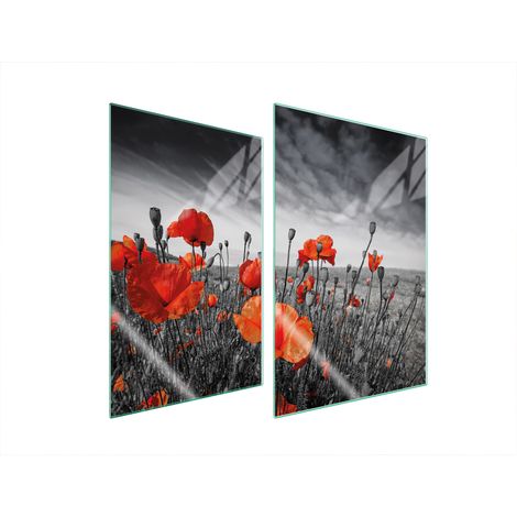 PIASTRA PROTETTIVA IN VETRO PER CUCINA 2x35x52 MAKI (1/5)