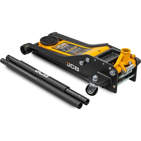 JCB 3 Tonne Low-Profile Double-Pump Trolley Jack (1/5)