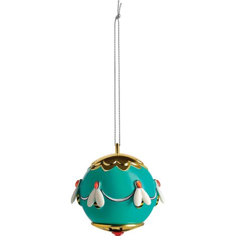 Alessi Ape Dell'Oro Decorazione, Porcellana, Multicolore, 6x6x7.20 cm (1/4)