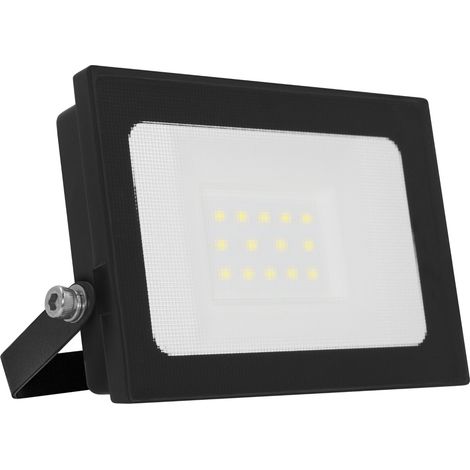 Proyector led aluminio negro matel 12/24v 10w (1/2)
