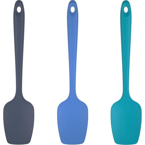 Silikon Kochlöffel 3er-Set, 315℃ hitzebeständig, flexibel, für Antihaft-Kochgeschirr