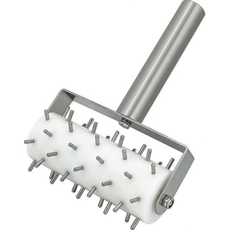 Rouleau à pâtisserie à rouleau, outil pour pâte à pizza, rouleau à pâtisserie avec manche en acier inoxydable, outil pour la pâte à gâteau (1/4)