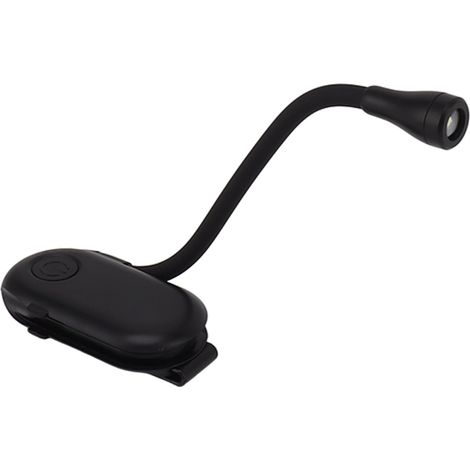 Mini Lampe de Lecture à Pince Réglable pour les Amateurs Livres, (1/5)