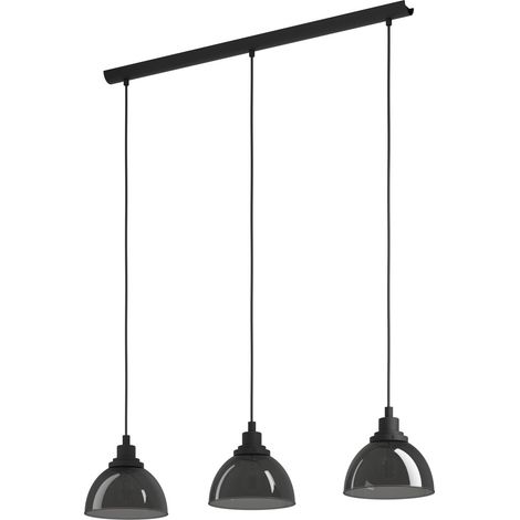 Suspension luminaire Beleser, lampe de plafond suspendue à 3 flammes (1/5)