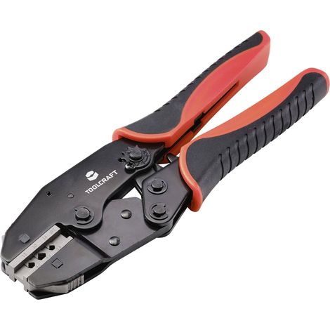 TOOLCRAFT TO-7827786 Set d'outils de sertissage 280 mm assortiment à sertir avec coffret inclus 1 set (1/5)