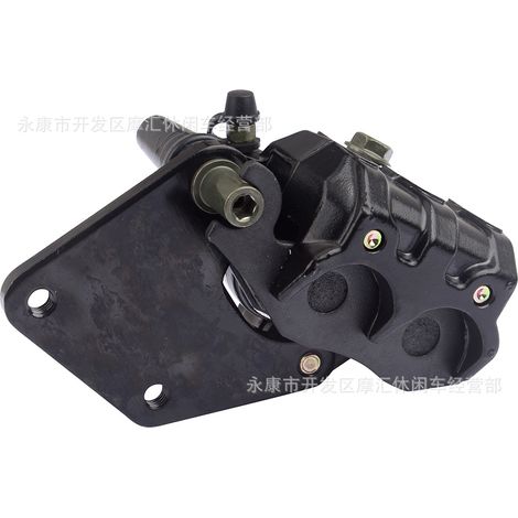 Motorcycle compatible with Italika DM250 DM250X 2022-2025 rear brake lower cylinder caliper and slave cylinder. (1/4)