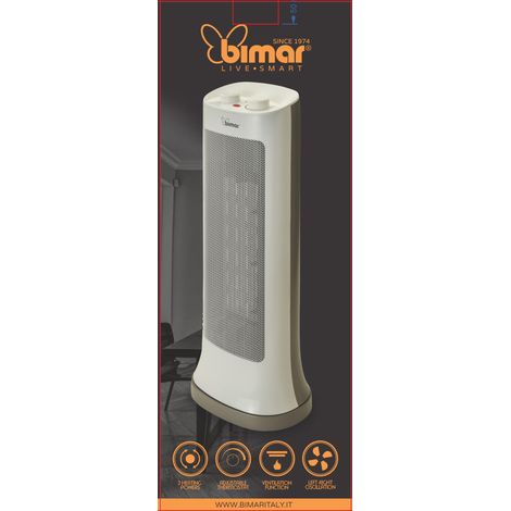 Radiateur et rafraîchisseur connecté WiFi, Température réglable de 15 a 35°, silencieux, basse consommation, automatisations faciles (1/2)