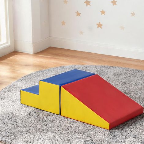 Parcours de motricité en mousse pour bébé 2 blocs d'escalade 50 (1/5)