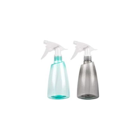 Flacon pulvérisateur vide 500 ml avec tête réglable, vert+gris –
