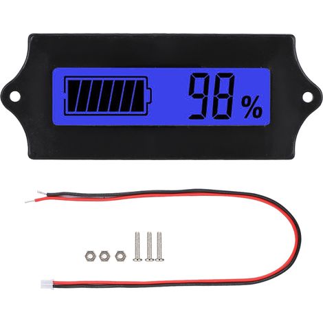 L'indicateur de puissance de la batterie GY-6G est compatible avec les tensions de 12 à 84 V. (1/4)
