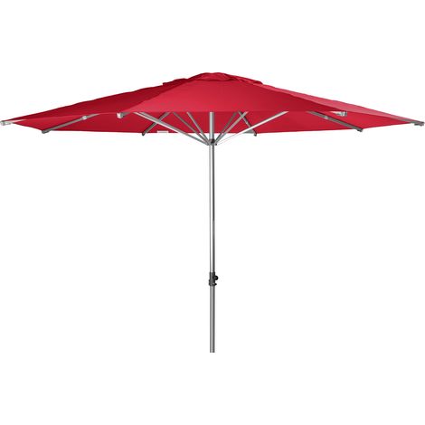 Doppler Sonnenschirm/ Großschirm "Alu Expert Teleskop" Ø 4,00 m, rot, ohne Volant, Bezug aus 100% Polyester, Gestell aus Aluminium, 17,1 kg Sonnenschirm / Großschirm "Alu Expert Teleskop 400", inkl. S (1/5)