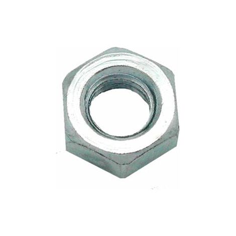 Tuerca Stoker hexagonal M8 galvanizada 9 unidades