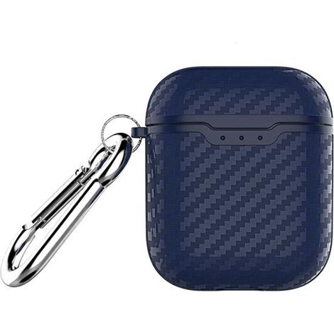 Funda de carbono Beline para AirPods Air Pods 1/2niebieski /azul