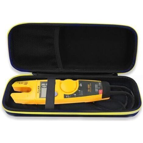 1 étui de transport rigide pour testeur de tension, de continuité et de courant électrique Fluke T5-1000/T5-600 - Étui uniquement (30 × 11 × 6 cm) (1/5)