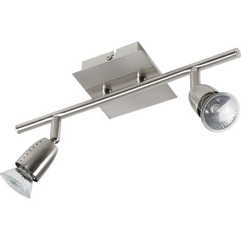 FOCO ECCO, tubo 2f (cromo cepillado) HI (1/2)