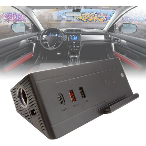 Multipresa caricabatterie da auto accendisigari USB wireless stazione ricarica (1/3)