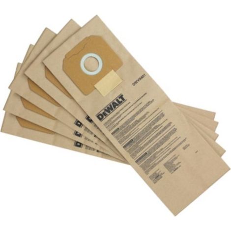 DeWalt DWV9401-XJ Replacement Bags for DWV902M x 5
