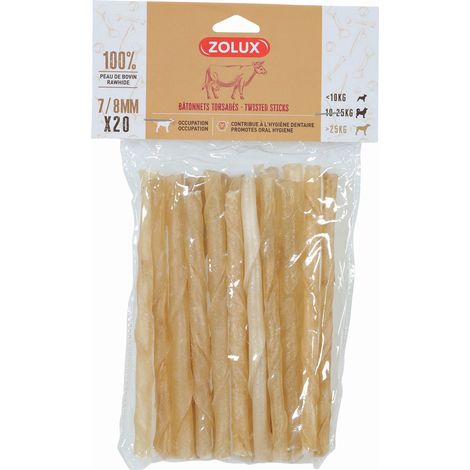 Bâtonnets Torsadés pour Chien à mâcher - ZOLUX