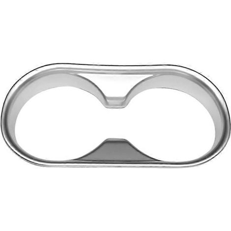 Pour CX-5 CX5 2017 2018 ABS Chrome accoudoir porte-gobelet cadre décoration de couvercle (1/5)