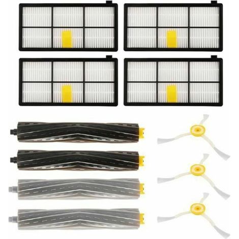 12PCS iRobot Accessory Replacement Kit for iRobot Roomba 800-900 Series, 880-860-870-871-980-990 Robots (1/3)