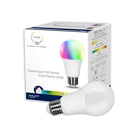 Lampadina LED singola Classe energetica: A+ (A++ - E) Müller-Licht 404000 E27 Potenza: 9.5 W RGBW N/A 10 kWh/1000h (1/4)
