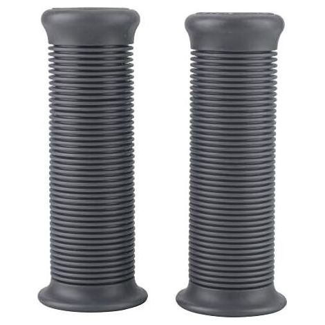 EASYCOMFORT pour poignée motoculteur 25mm pour poignee 25mm Poignée de poignée poignée de Guidon de Moto Universelle Vintage TPU Paire de 1 Pouce 25 mm(Gris foncé) (1/5)