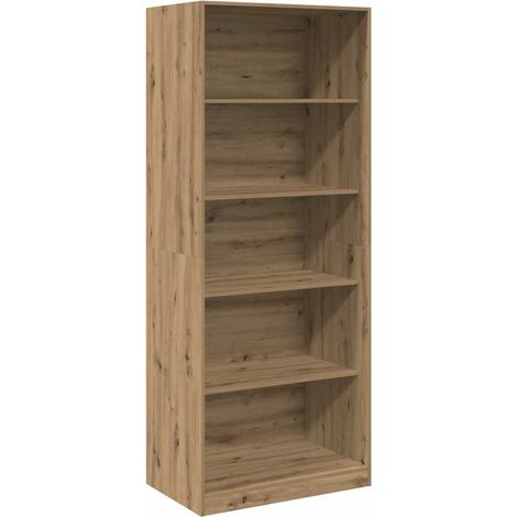 Maison Exclusive - Armadio Rovere Artigianale 80x50x200 cm in Legno tecnico
