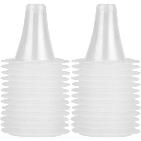 Sollbry 200pcs Embouts pour Braun thermomètre auriculaires, capuchons couvre filtres de sonde de rechange lentilles de Protection, couvercle de remplissage pour différents types de thermomètres numéri (1/5)