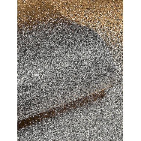 Papier peint texturé à effet pailleté - Couleur : Or (1/4)