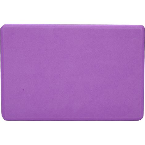 Kit Yoga en Mousse EVA Antidérapant, Briques d'Exercice pour Pilates et Étirements, Bloc de Fitness Léger, Lot de 2, Idéal pour la Musculation et la Souplesse (1/5)
