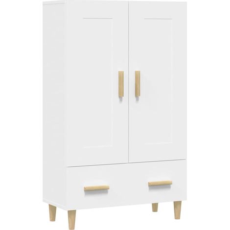 Maison Exclusive - Credenza Bianca 70x31x115 cm in Legno Ingegnerizzato (1/5)
