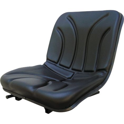 Sedile per carrello elevatore senza sospensioni, in PVC, larghezza 390 mm, 920043 (1/2)