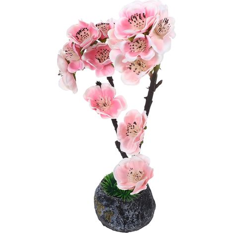 Décoration D'assiette à Sashimi Fleur Artificielle Rose Légère et Portable en Plastique pour Maison et Hôtel Élégante et Créative (1/5)