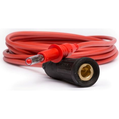Handgriffleitung rot Ø4mm x 3 Meter (1/2)