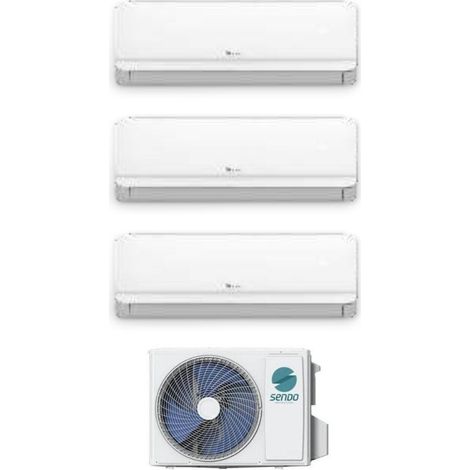 Sendo Climatizzatore Trial Split Aris 12+12+12 con SFM-36OU4-AU2 R-32 Inverter Wi-Fi Classe A++