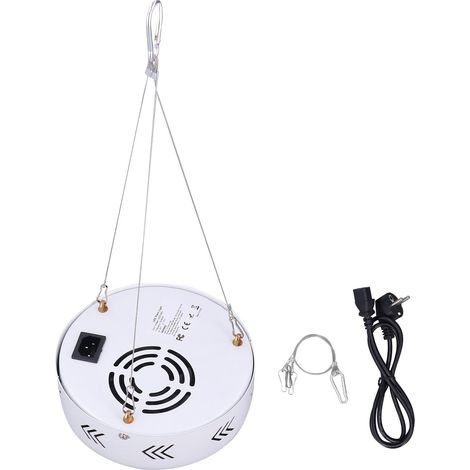 Lampe horticole 40 W à LED à spectre complet pour plantes de jardin, semis, serres et plantes d'intérieur, prise européenne 85–265 V (1/5)