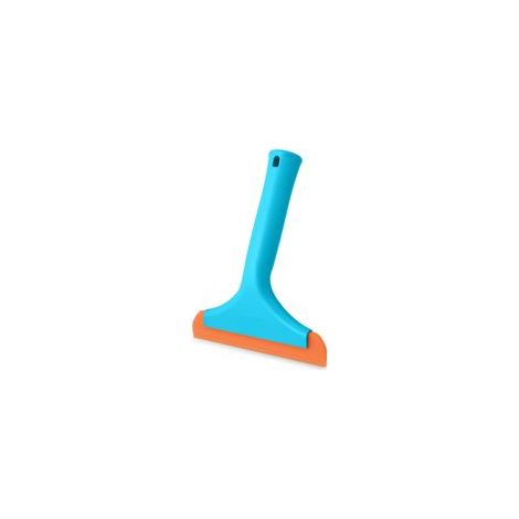 Raclette de Douche Silicone, raclette de douche, petite taille pour voiture Raclette, nettoyeur de vitres, salle de bain, pare-brise de nettoyage, Bleu